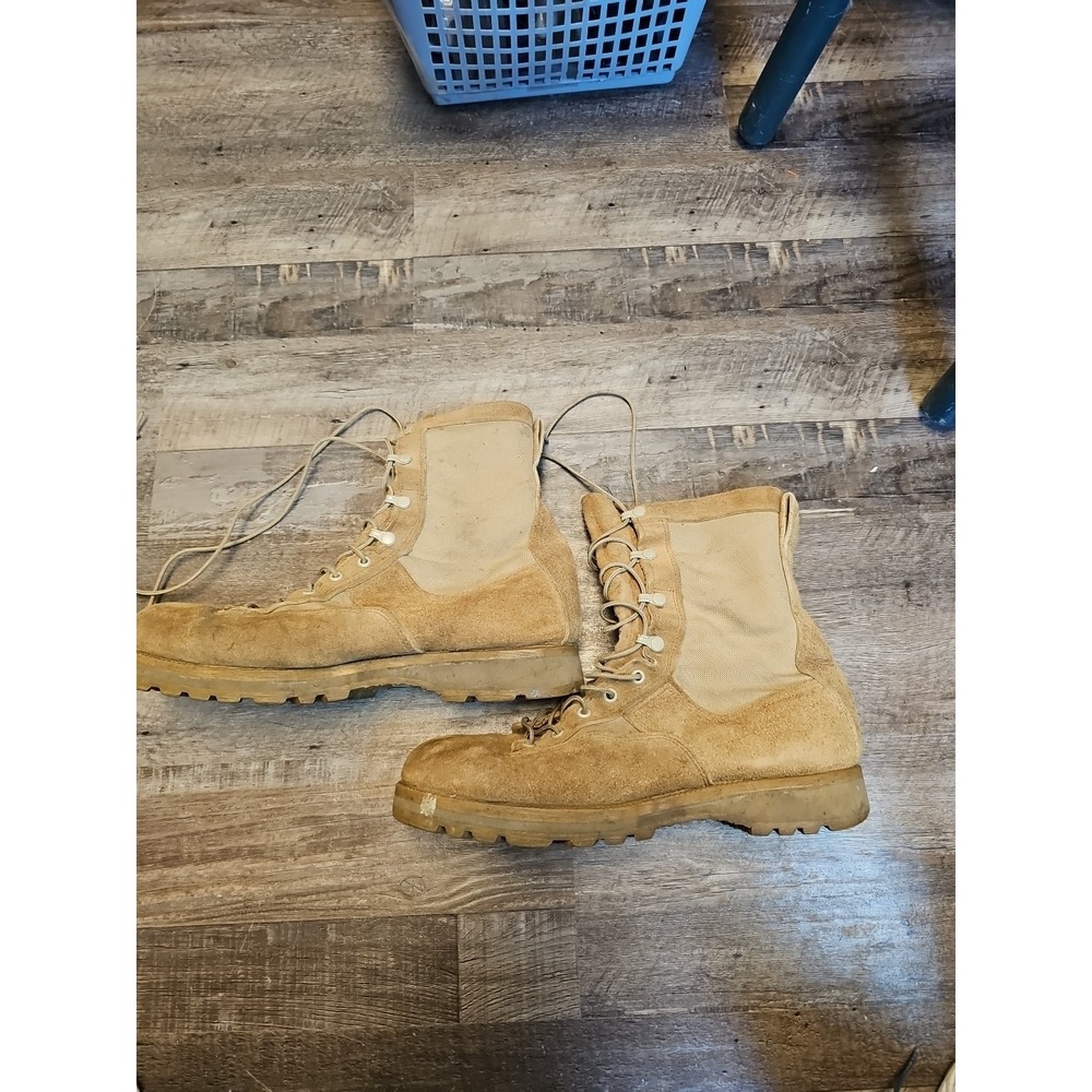 Boots Combat Desert Sz 11 Panama RO Search Sole Belleville USGI ARMY Jungle VTG